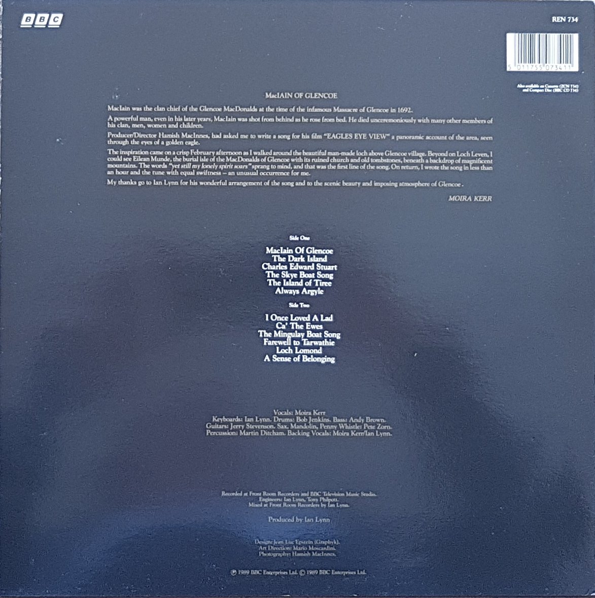 Back cover of REN 734